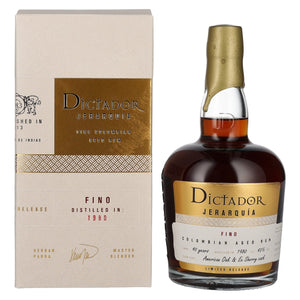 Dictador Jerarquia Fino 40 Year Old American Oak & Ex Sherry Cask 1980 | 700ML