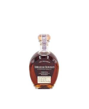 Abraham Bowman Pioneer Spirit Virginia Limited Edition 18 Year Old Bourbon