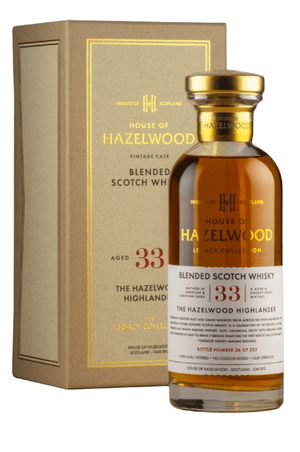 Hazelwood Highlander 33 Year Old House of Hazelwood Legacy Collection Blended Scotch Whisky | 700ML