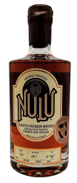 Nulu Double Toasted 'West Coast Exclusive' Single Barrel Straight Bourbon Whisky