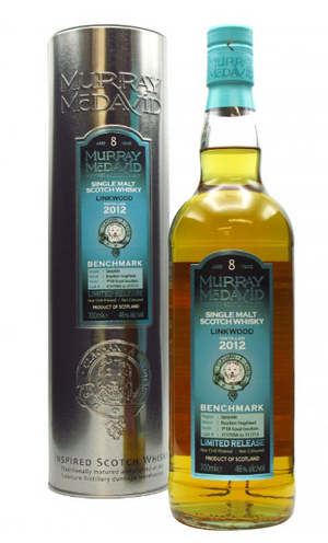 2012 Murray McDavid Benchmark Linkwood 8 Year Old Single Malt Scotch Whisky