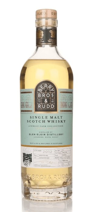 Glen Elgin 11 Year Old 2012 Cask #807729 - Glens & Valleys Berry Bros. & Rudd Single Malt Scotch Whisky | 700ML