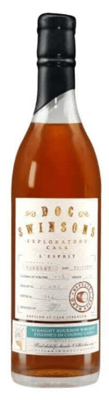 Doc Swinson's Exploratory Series L'Esprit (The Spirit) Finished in Cognac Casks Straight Bourbon Whisky