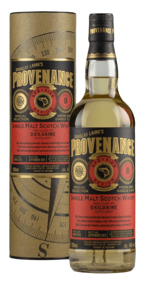 Dailuaine 8 Year Old Provenance 2013 Single Malt Scotch Whisky | 700ML - Buy Liquor Online