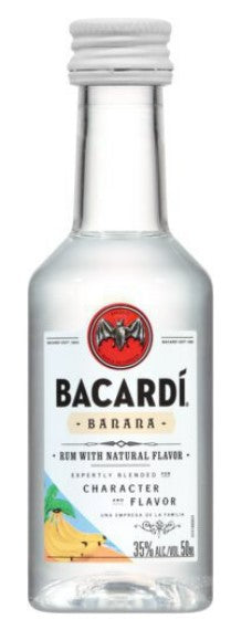 Bacardi Banana Rum 70 pet 12/10 pk | 50ML