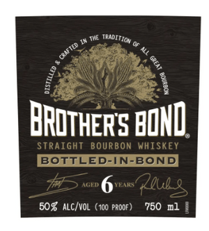 Brother's Bond 6 Year Bottled In Bond Straight Bourbon Whisky