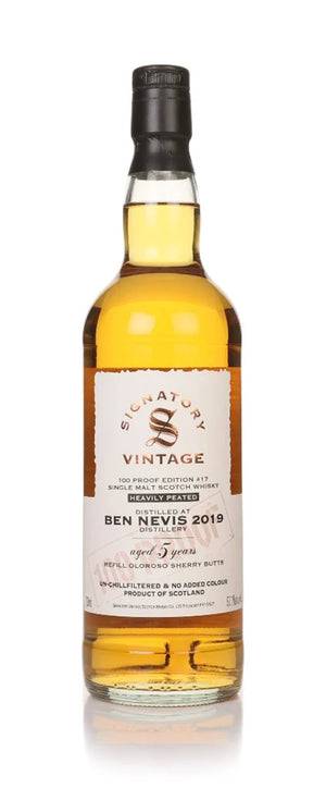 Ben Nevis 5 Year Old 2019 Edition #17 (Signatory) Whisky | 700ML - Buy Liquor Online