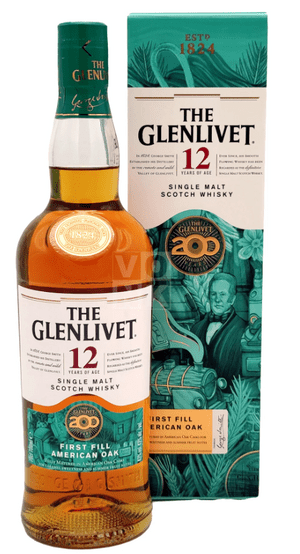 The Glenlivet 200 Year Anniversary Limited Edition 12 Year Old Single Malt Scotch Whisky | 700ML - Buy Liquor Online