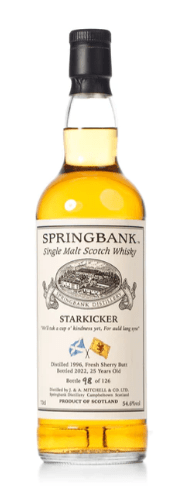 Springbank 1996 25 Year Old Starkicker Bottled 2022 Single Malt Scotch Whisky | 700ML - Buy Liquor Online