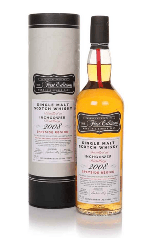 Inchgower 15 Year Old 2008 Cask #20614 The First Editions Hunter Laing Single Malt Scotch Whisky | 700ML - Buy Liquor Online