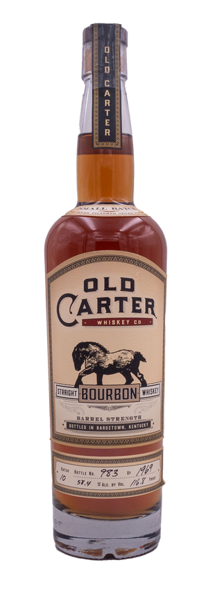 Old Carter Straight Bourbon Whiskey Batch #10