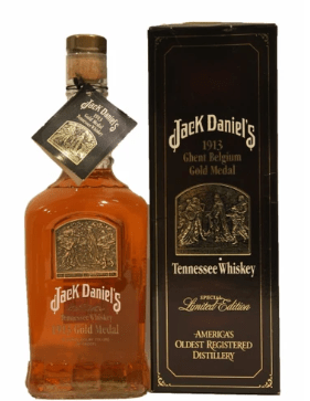 Jack Daniel's Gold Medal Series 1913 Ghent Belgium Tennessee Whiskey - Buy Liquor Online