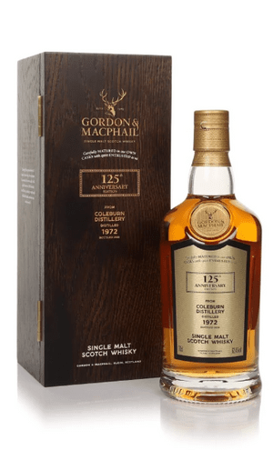 Coleburn 47 Year Old 1972 Cask #3511 - Gordon & MacPhail 125th Anniversary Single Malt Scotch Whisky | 700ML - Buy Liquor Online