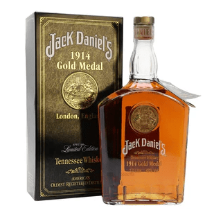 Jack Daniel's Gold Medal Series 1914 London England Tennessee Whiskey - Buy Liquor Online