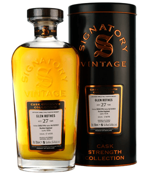 Glenrothes 27 Year Old 1996 - Bottled 2023 Signatory Vintage Cask #15124 Single Malt Scotch Whisky | 700ML - Buy Liquor Online