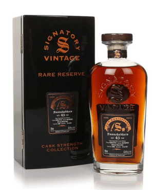 Bunnahabhain 45 Year Old 1978 Cask #2588 Cask Strength Collection Rare Reserve 35th Anniversary Signatory Single Malt Scotch Whisky | 700ML - Buy Liquor Online