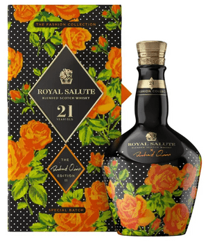 Chivas Royal Salute 21 Year Old Orange Roses Richard Quinn Edition II Blended Scotch Whisky - Buy Liquor Online