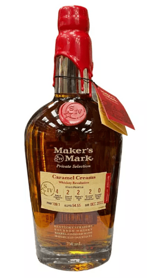 Maker's Mark Private Selection Whiskey Revolution 'Caramel Creams' Straight Bourbon Whisky