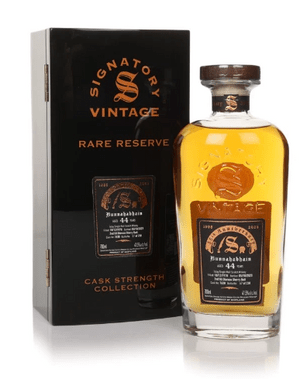 Bunnahabhain 44 Year Old 1978 Cask #7638 Cask Strength Collection Rare Reserve 35th Anniversary Signatory Scotch Whisky | 700ML - Buy Liquor Online