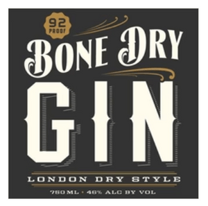 Backbone Bourbon Company Bone Dry Gin - Buy Liquor Online