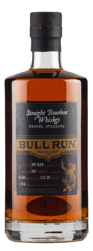 Bull Run Barrel Strength Bourbon Whisky