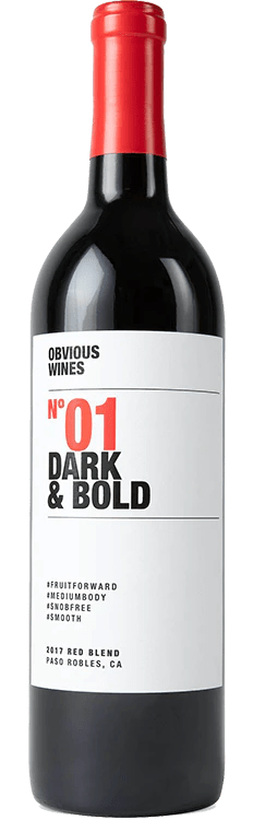 2017 | Obvious Wines | No. 01 Dark & Bold Red Blend - Buy Liquor Online