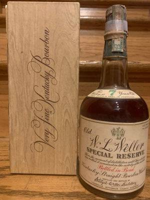 Stitzel Weller Old W.L. Weller Special Reserve 7 Year Old Bonded 4/5 Quart 1945-1952 Bourbon - Buy Liquor Online