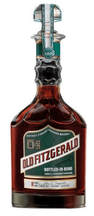 Old Fitzgerald 8 Year Old Bottled In Bond 2021 Release Kentucky Straight Bourbon Whisky