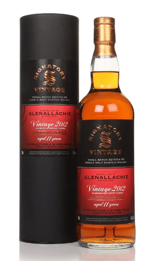 Glenallachie 11 Year Old 2012 Small Batch Edition #8 Signatory Single Malt Scotch Whisky | 700ML - Buy Liquor Online