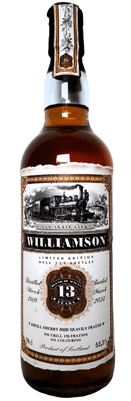 Williamson 2010 Refill Sherry Hogshead - Old Train Line Jack Wiebers Scotch Whisky | 700ML - Buy Liquor Online