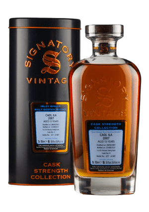 Caol Ila 15 Year Old Cask Strength Collection Signatory 2007 Single Malt Scotch Whisky | 700ML - Buy Liquor Online