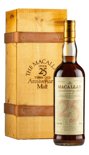 Macallan 25 Year Old Anniversary Malt 1971 Single Malt Scotch Whisky - Buy Liquor Online