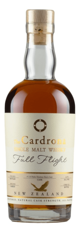 Cardrona 7 Year Old Single Cask Full Flight Single Malt Bourbon Whisky | 350ML