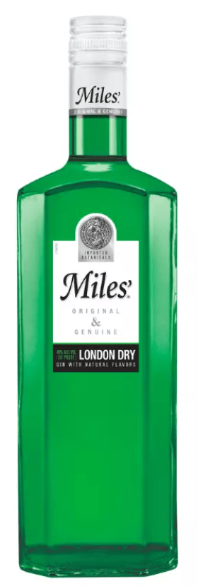 Miles' London Dry Gin - Buy Liquor Online