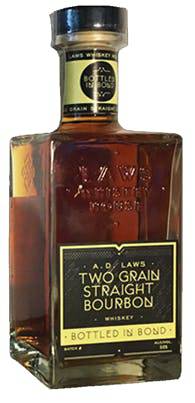 A.D. Laws Two Grain Straight Bourbon Bottled in Bond