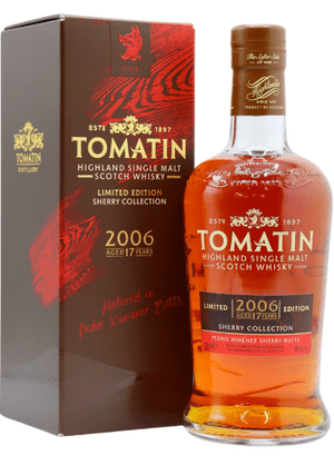 Tomatin Sherry Collection Pedro Ximenez Cask 2006 17 Year Old Single Malt Scotch Whisky | 700ML