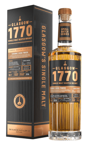 Glasgow 1770 Cognac Cask Finish Batch #2 Single Malt Scotch Whisky | 700ML