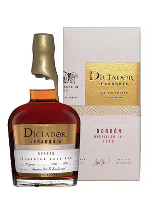 Dictador Jerarquia Borb�n 40 Year Old American Oak & Ex Bourbon Cask 1980 | 700ML