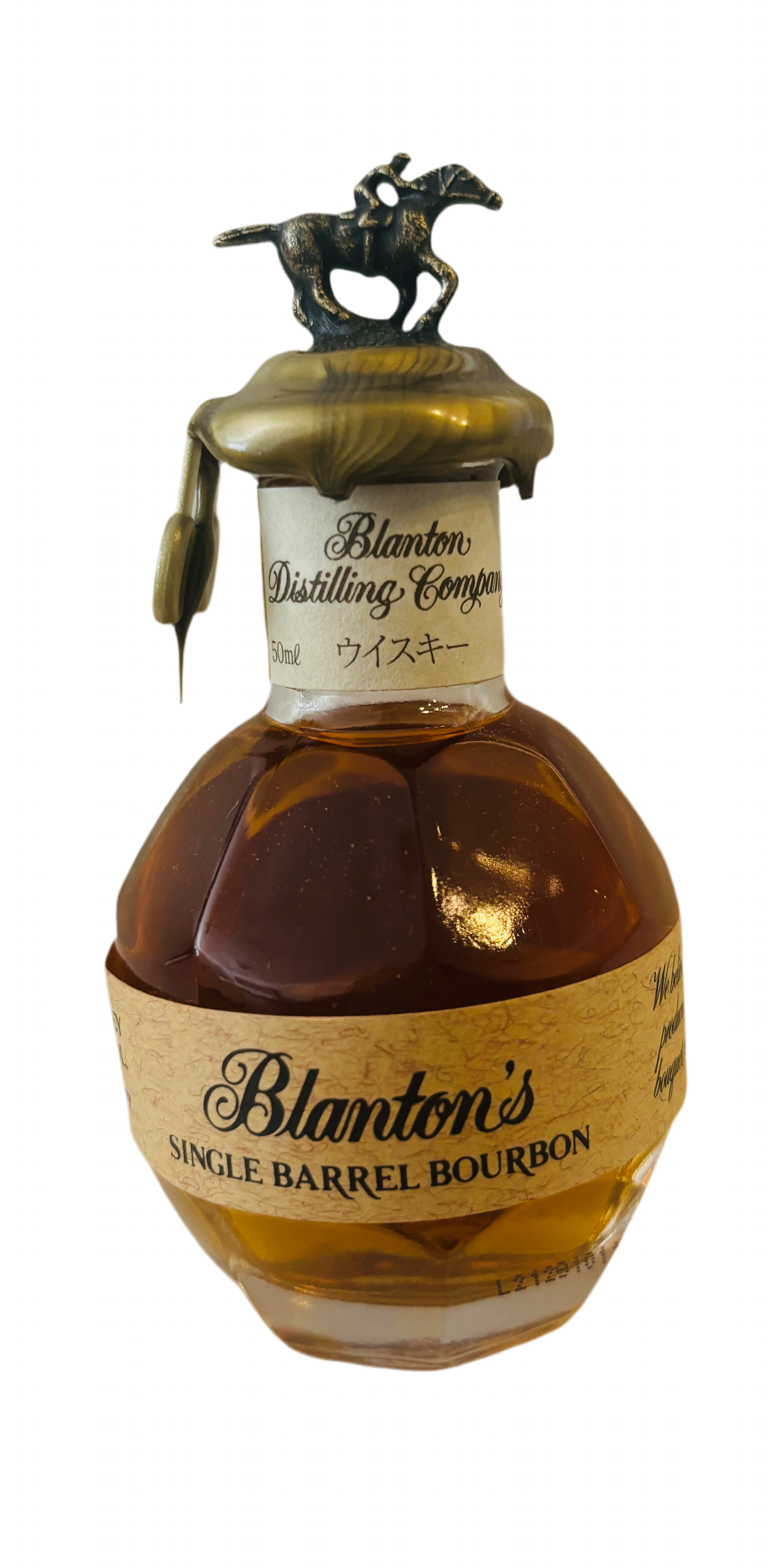 Blanton's Original Single Barrel Japanese  (MINI) 50ML.