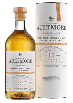 Aultmore | 15 Year Old | Sweet Marsala Cask Finish | Speyside Single Malt Scotch Whisky | 2024 Limited Edition | 700ML - Buy Liquor Online