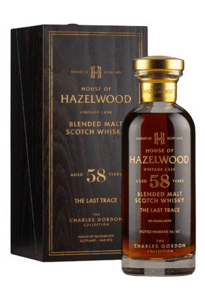 The Last Trace 58 Year Old House of Hazelwood Charles Gordon Collection Blended Scotch Whisky | 700ML