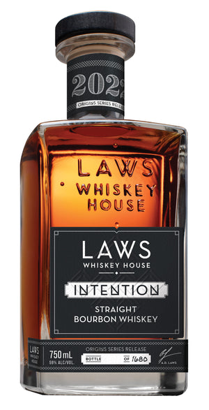 Laws Whiskey House 2022 Intention Straight Bourbon