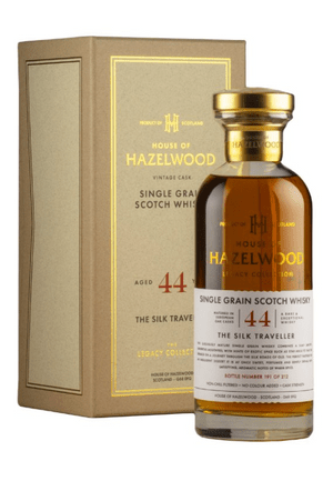 The Silk Traveller 44 Year Old House of Hazelwood Legacy Collection Single Grain Scotch Whisky | 700ML