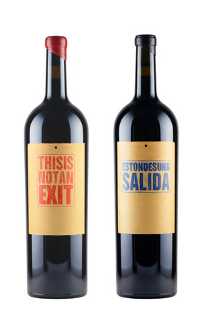 2009 | Sine Qua Non | This Is Not An Exit Set (Double Magnum) (1 x Syrah, 1 x Grenache)