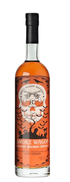 Smoke Wagon Glow In The Dark Halloween Limited Edition 2023 Straight Bourbon Whisky