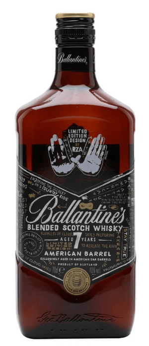 Ballantine's Finest 7 | Wu-Tang Clan | Year Old American Barrel x RZA Limited Edition | 700ML - Buy Liquor Online