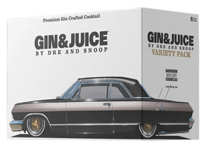 Dr. Dre & Snoop Dogg | Gin & Juice | Variety 8x355ML | 2024 New Release - Buy Liquor Online