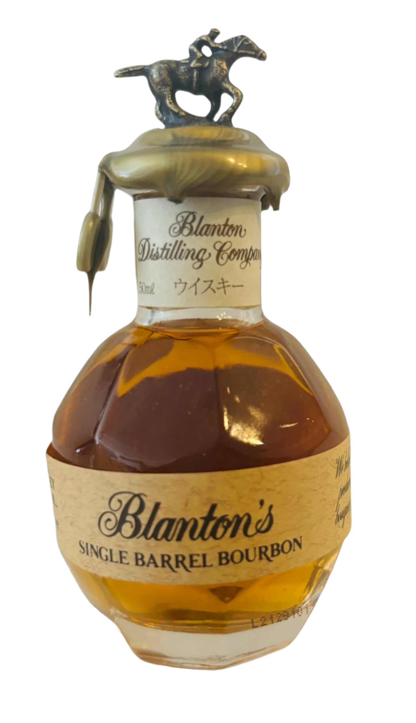 Blanton's Original Single Barrel Japanese  (MINI) 50ML.