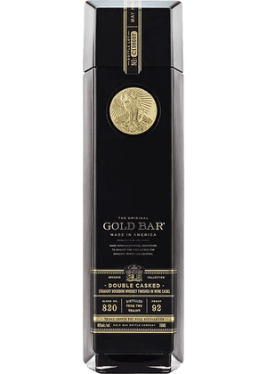 Gold Bar Double Casked Finished in Casks Straight Bourbon | 700ML