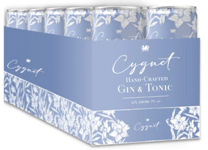 Katharine Jenkins | Cygnet Welsh Dry Gin & Tonic (12) Pack Cans - Buy Liquor Online